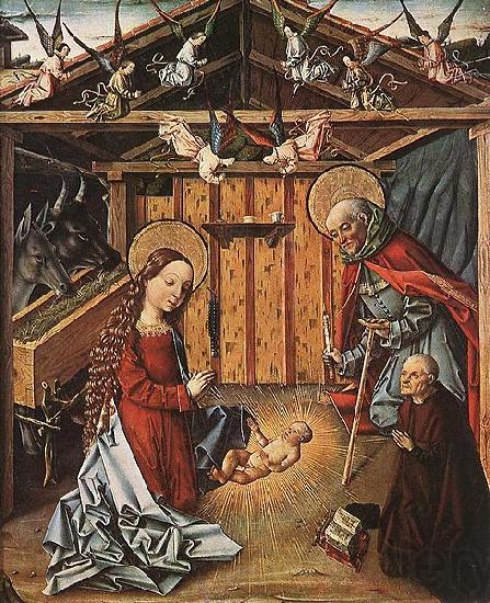 Master of Avila Nativity Norge oil painting art